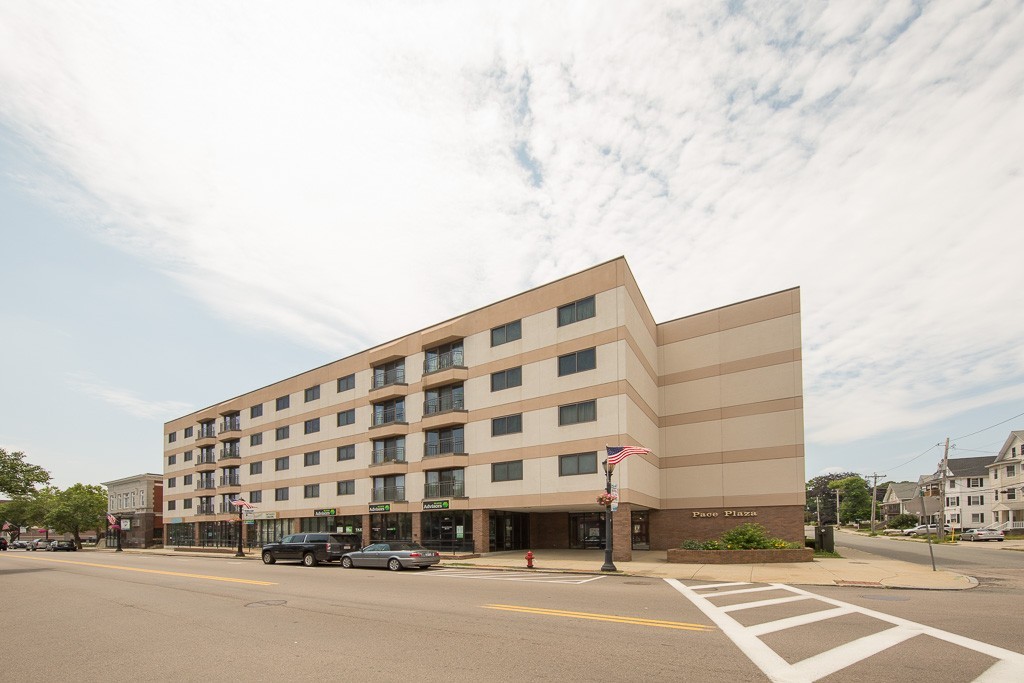 Exterior view of 68 North Washington Street garden condo in North Attleboro, MA